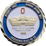 11 Pentagon Fbi Challenge Coin