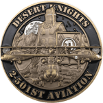 3 2nd Battalion 501st Aviation Unit Challenge Coin