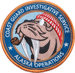 Coast Guard Investigative Service Alaska Walrus Patch