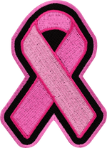 Pink Breast Cancer Ribbon Patch