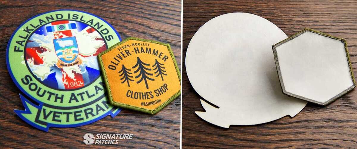 Heat transfer photo patches with detailed imagery and vibrant colors